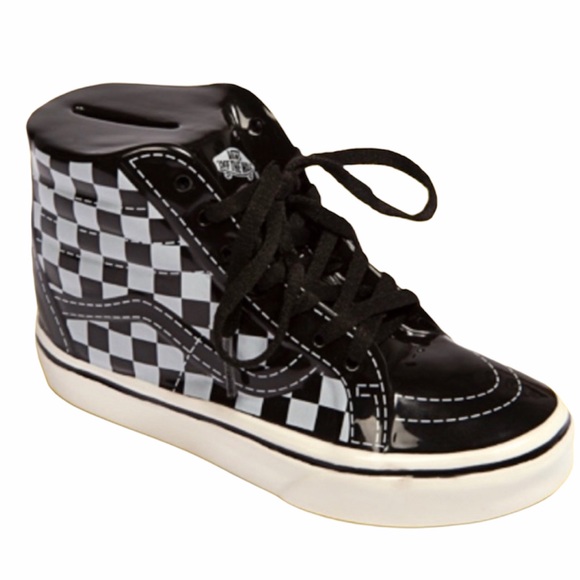 Vans Ceramic Piggy Bank SK8-HI Checker Shoes - Picture 5 of 6